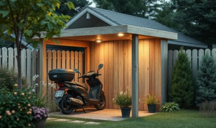 kreadom.ru | Навес для автомобиля из клееного бруса